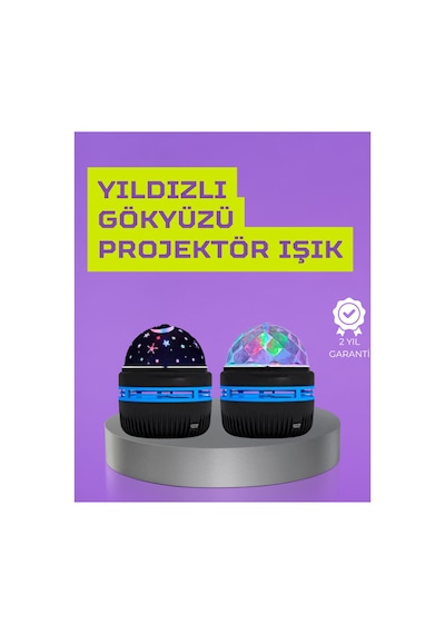 Usb Li Yıldız Projektör Lamba Döner Galaxy Işık Şovu, Çocuk Ve Yetişkin Uyku Lambası Belirtilmemiş Belirtilmemiş
