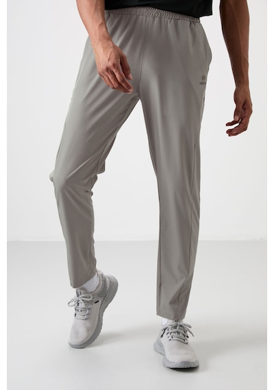 Tommy Life Taş Polyester İnce Yumuşak Comfort Fit Erkek Eşofman Alt - 82119 Taş