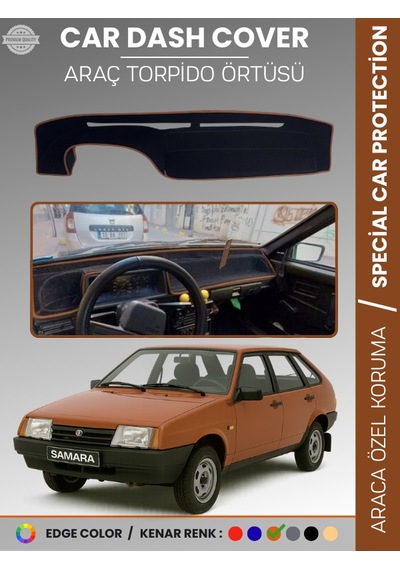 Lada Samara Karbiratörlü 1990-2004 Torpido Örtüsü Torpido Koruma Tam Uyum Araca Özel Kaymaz - 345 Stiloto
