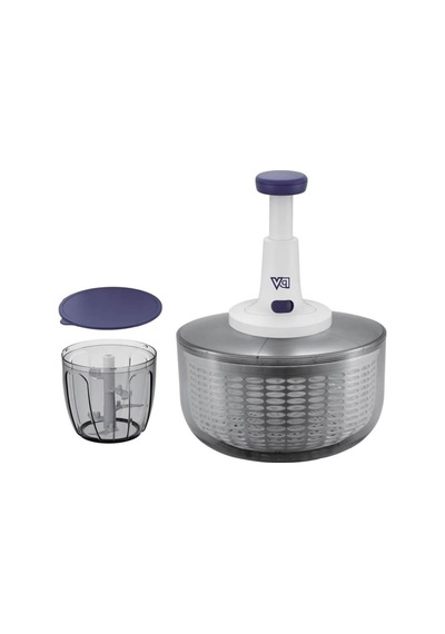 Chef 5 Bıçaklı Manuel Rondo 900 Ml & Salata Kurutucusu - Meyve , Yeşillik, Sebze Yıkama Ve Kurutma Kabı Beyaz - 936455692 Beyaz Chef 5 Bıçaklı Manuel Rondo 900 Ml & Salata Kurutucusu - Meyve , Yeşillik, Sebze Yıkama Ve Kurutma Kabı Beyaz - 936455692 Beyaz
