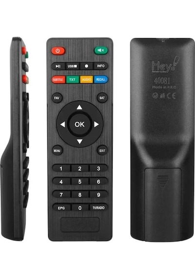 Magbox Vip Full Hd Hometech Hd Epg - Tv/radio Tuşlu Uydu Alıcı Kumandası