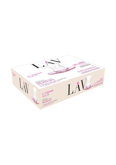 Lav Berry Cam Şekerlik Tekli 285 ml Cam Kapaklı