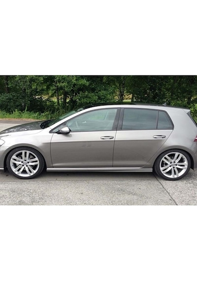 Vw Golf 7 R Marşpiyel Seti Mat Siyah 2012 2013 2014 2015 2016 2017