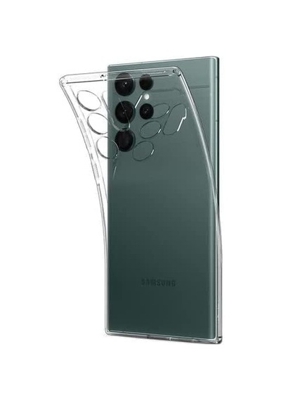 Galaxy S22 Ultra İle Uyumlu Kılıf, Şeffaf Silikon Kamera Korumalı S22 Ultra İçin Kılıfı 50 x 22