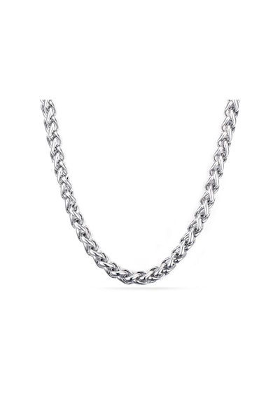 Chavin Burgu 6 Mm. 55 Cm. Çelik Erkek Zincir Kolye Cy82 (478255675)