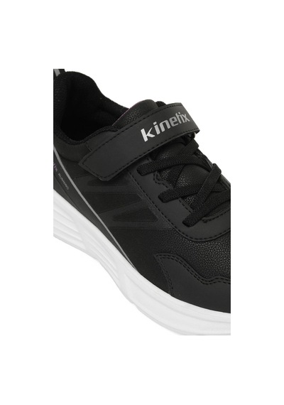 Kinetix 101741864 Rugos Pu J Siyah-mor Gümüş Kız Çocuk Spor Ayakk Siyah