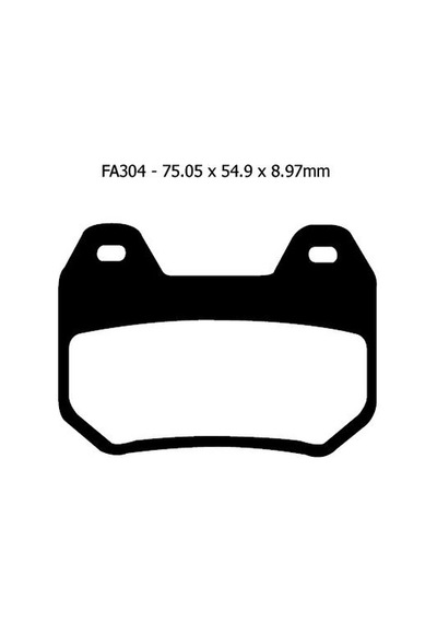 Ebc Fa304 2002-2005 BMW R 1200 CL Uyumlu Arka Fren Balatası Organik Balata