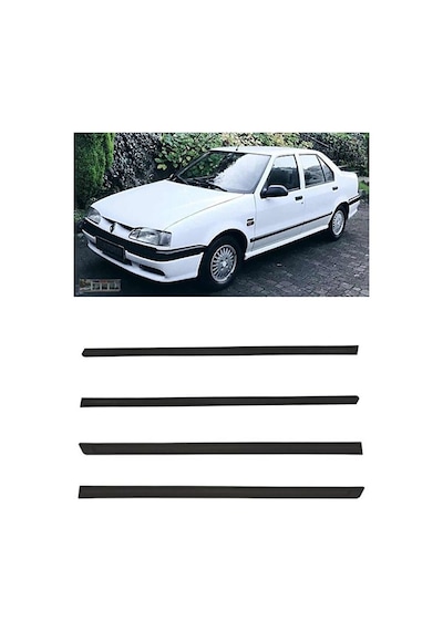 Renault R19 Kapı Ve Çamurluk Bandı Takımı Arkalar Önler Sağ-sol 1. Kalite Plastik