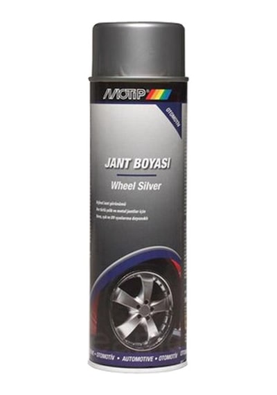 Motip Üniversal Akrilik Jant Boyası Gümüş 500 ML.