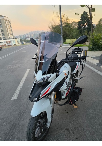Motocam Benelli Trk 251 Ön Cam 2019-2023 Model 56cm Füme Renkli 4mm