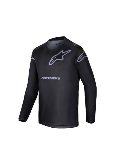 Alpinestars Racer Graphite Off-road Genç Motosiklet Jerseyi Siyah Gri