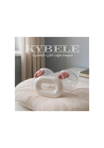 Kybele Giyilebilir Çiftli Göğüs Pompası 150 Ml 9 Kademe Ayarı