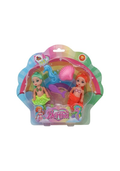 M Toys Oyuncak Deniz Kızı Bebek 11 Cm - 6 Adet Tarı