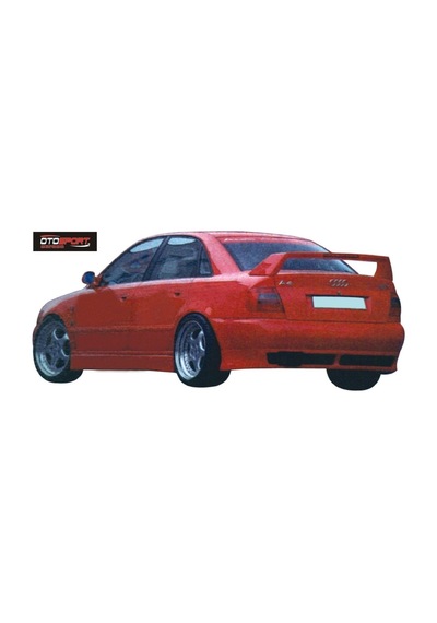 Audi A4 B5 Arka Tampon Eki Fiberglass Boyasız