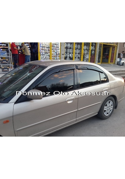 Honda Civic Mügen Cam Rüzgarlığı 2001-2006 Arası 4 Lü Ithal N11.35221