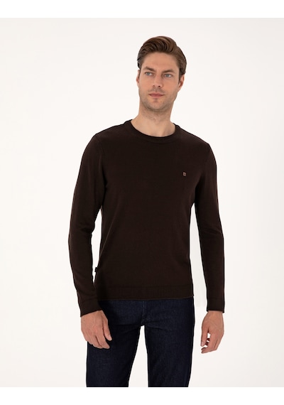 Pierre Cardin Erkek Koyu Kahverengi Kazak /triko 50314192-vr084 Koyu Kahverengi Pierre Cardin Erkek Koyu Kahverengi Kazak /triko 50314192-vr084 Koyu Kahverengi