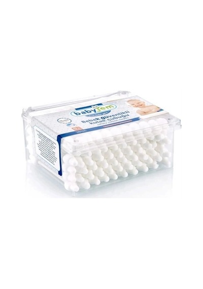 Mey İthalat Bebek Kulak Çubuğu 60 Adet Renkli