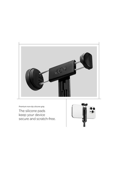Kablosuz Bluetooth Selfie Çubuğu Uzaktan Kumandalı Tripod / 1.4 Metre Kolay Taşınabilir S541w Black - Amp09336 Diğer