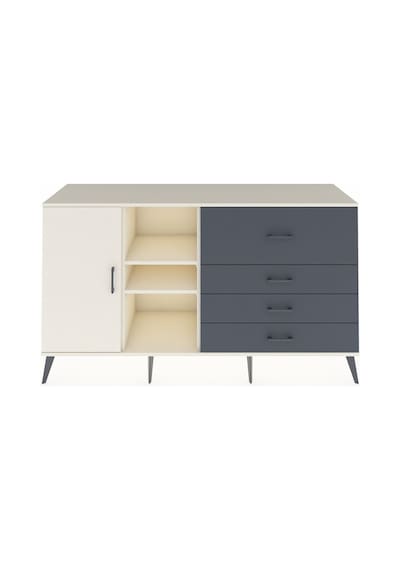 Kronos Konsol 4 Raflı 4 Çekmeceli Tek Kapaklı 176x59x99 Aytaşı-a Aytaşı-aytaşı/antrasit Kronos Konsol 4 Raflı 4 Çekmeceli Tek Kapaklı 176x59x99 Aytaşı-a Aytaşı-aytaşı/antrasit