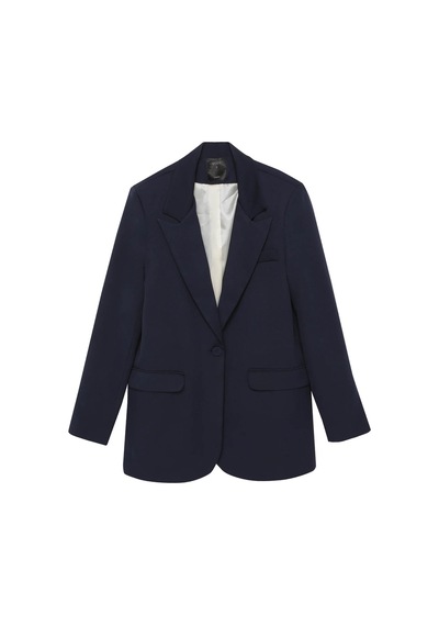 Quzu Lacivert Kadın Blazer Ceket 50873