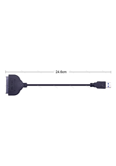 Usb 3.0 2.5 Inç Sata 4591A Hdd Hard Disk Kablosu Kutusu Veri