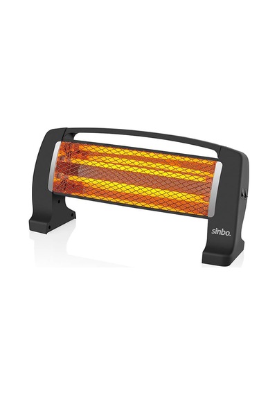 Sfh-3399 1000w 2x500w Quartz Isıtıcı 2 Kademeli Isı Ayarlı, Devrilme Emniyetli, Masa Ve Yer Tipi Hızlı Isıtıcı