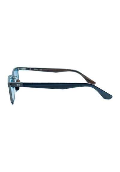 Kilian Fame C2 50 Unisex Dikdörtgen Füme Metal Güneş Gözlüğü
