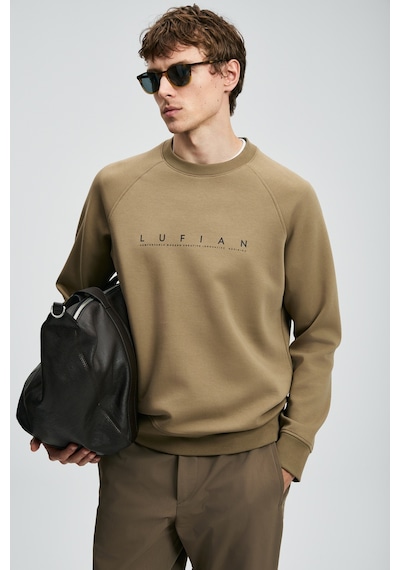 Lufian Cooper Erkek Sweatshirt Kum Kum 112030177100580 Kum