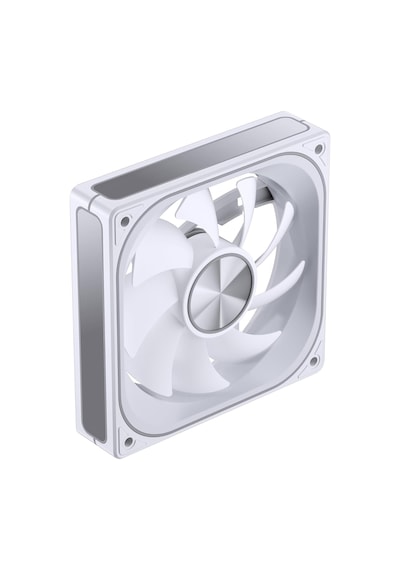 Za-120wr Ters Pc Kasa Fanı, Ters Bıçak, 4 Taraflı Sonsuzluk Aynalı Sessiz Bilgisayar Argb Fanı 2400rpm, Pwm Entegre M & F Kafası, Alüminyum Etiket, 28mm Kalın, Beyaz
