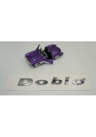 Fiat Doblo Bagaj Krom Metal 3M 3D Yazı Logo Amblem