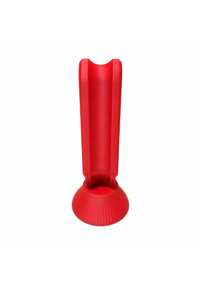 24 Cm Kırmızı 3d Baskı Kulaklık Standı Masaüstü Kulaklık Askılığı Ve Organizer