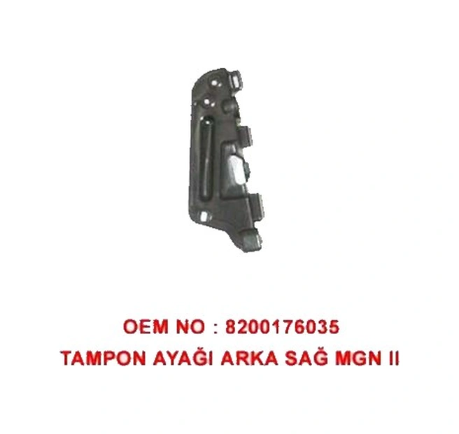 Arka Tampon Tutturucu Sağ Megane 2 8200176035