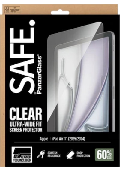Safe By Panzerglass Apple Uyumlu iPad Air 11" 2024 11'' 2025 10 9" Uwf Ekran Koruyucu