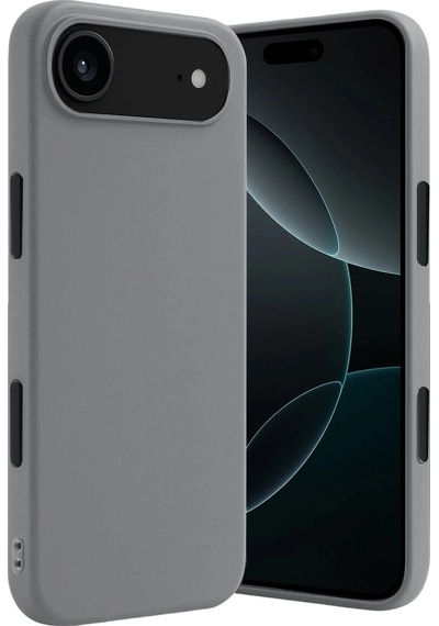 Apple Uyumlu iPhone 17 Air First Silikon Gri