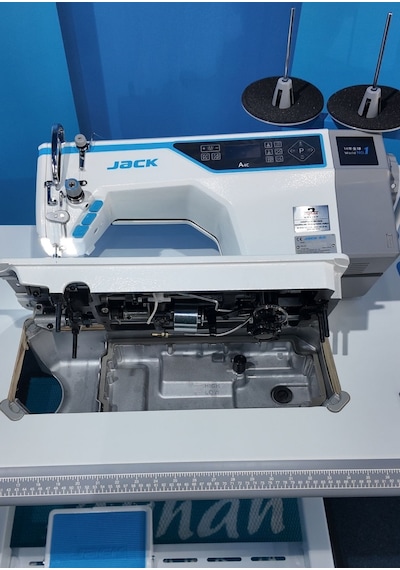 Jack A4 C Full Otomatik Yapay Zeka Destekli Düz Dikiş Makinası Ntb Sistem, Step Motorlu