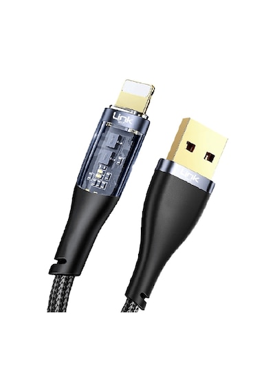 Linktech K672 Usb - Lightning 20w 3a 1.3m Örgü Şarj Kablosu