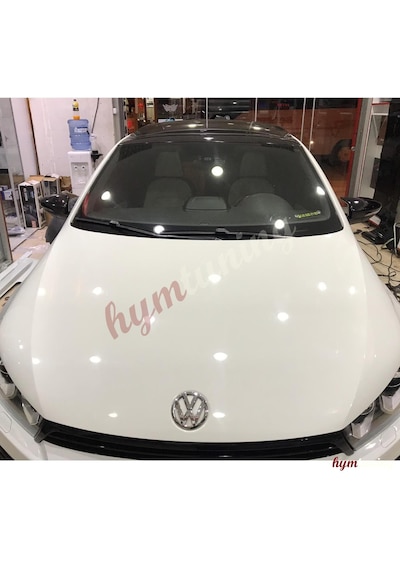 Volkswagen Scirocco Yarasa Ayna Kapağı. Parlak Siyah