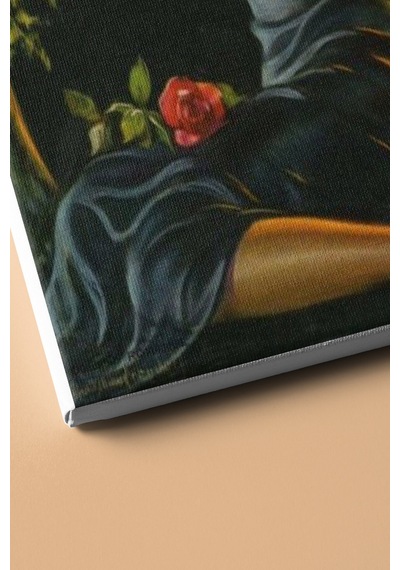 Webstyle Sayılarla Boyama Seti Kasnaklı Güllerin Içindeki Kadın 50 X 65 Cm