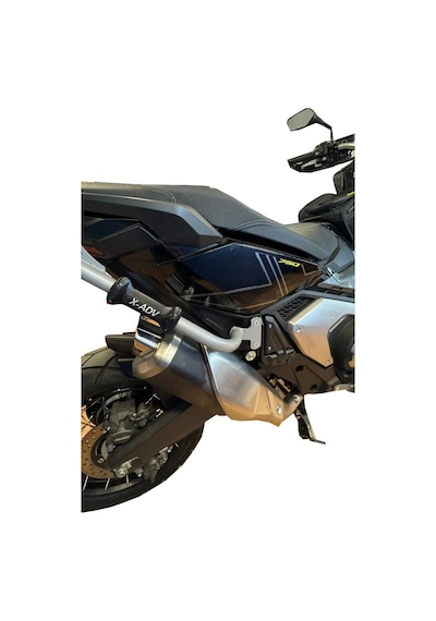 X-adv 750 Arka Çanta Demiri Gri