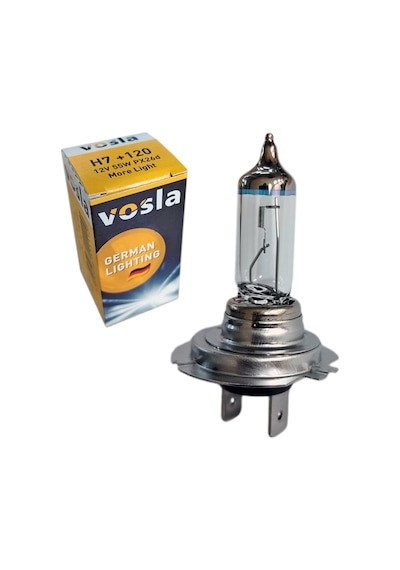Vosla 12v H7 Ampul 55w +120 Fazla Işık Px26d Vs27438 2 Li