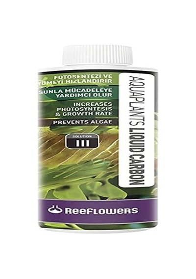 Reeflowers Aquaplants Liquid Carbon Iıı Akvaryum Bitki Likit Karbon 250 Ml Renkli