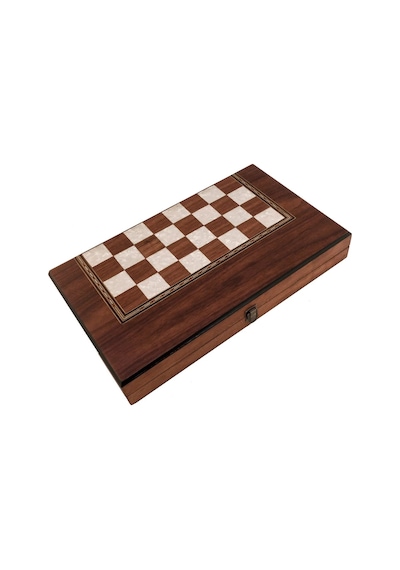 Eko Classıc Tavla Damalı Ceviz 50x30x7 Cm
