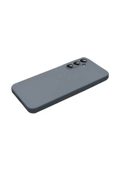 Newface Samsung Galaxy S25 Fe Kılıf Nano İçi Kadife Silikon - Gri