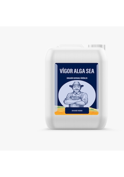 Vigor Alga Sea Azotlu Sıvı Organomineral Gübre 20 Lt 1 adet