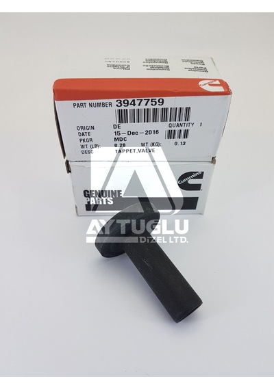 Cummins Tappet Valve Fincan 3947759