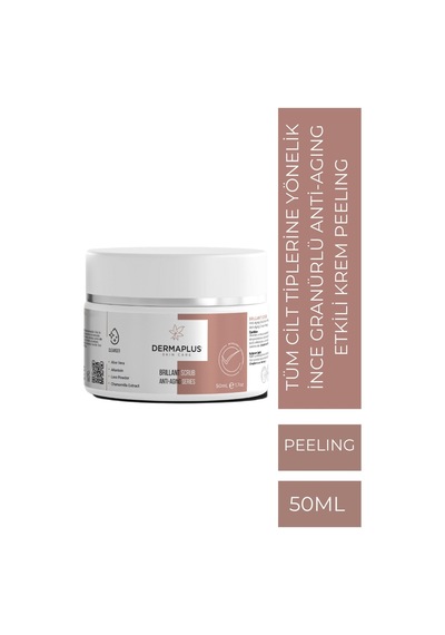 Dermaplus Brillant İnce Granürlü  Etkili Krem Peeling 50 ML