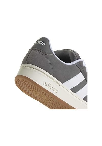 Grefou/ftwwht/owhıte Adidas Erkek Günlük Spor Ayakkabı Grand Court Alpha 00s Jr0542 Gri