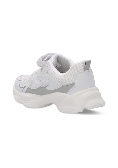 Slazenger PARIS Çocuk Cırt Cırtlı Beyaz Sneaker