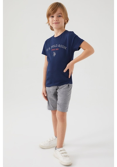 U.S. Polo Assn. Erkek Çocuk Lacivert Bermuda Takım 5274-33395 Lacivert