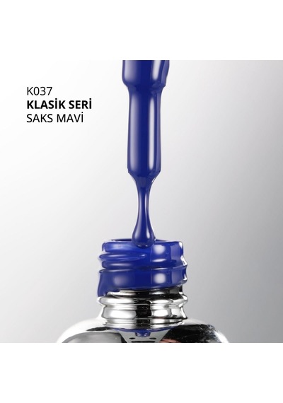 Kalıcı Oje K037,saks Mavi, 10 Ml